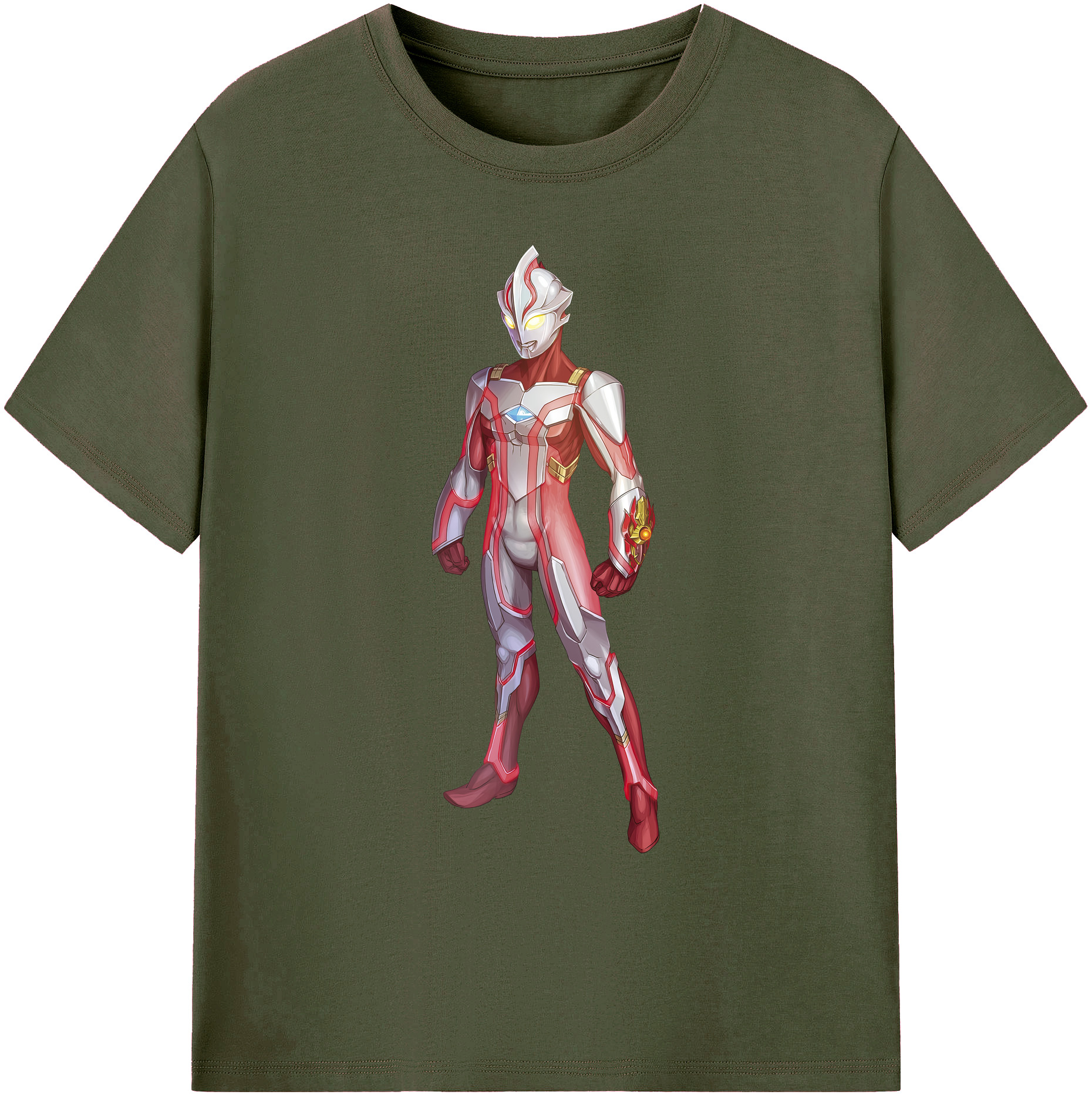 （画像用） ウルトラマン Ultraman 綿100％ メンズ半袖Tシャツ｜肌触りやわらか＆通気性